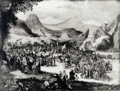 The Crucifixion by Jan the Elder Brueghel